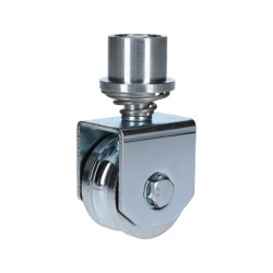 Otočné vodiace koliesko 58mm, pre U profil ø16mm Otočné vodiace koliesko 58mm, pre U profil ø16mm